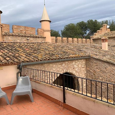 Castillo Con Piscina En Plena Sierra Calderona Segorbe Ngoại thất bức ảnh