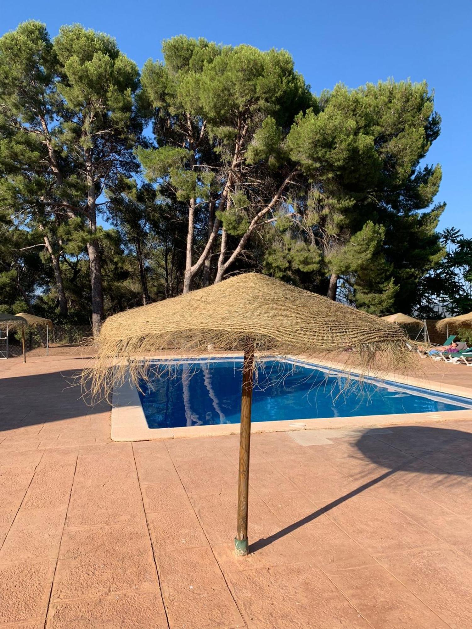 Castillo Con Piscina En Plena Sierra Calderona Segorbe Ngoại thất bức ảnh