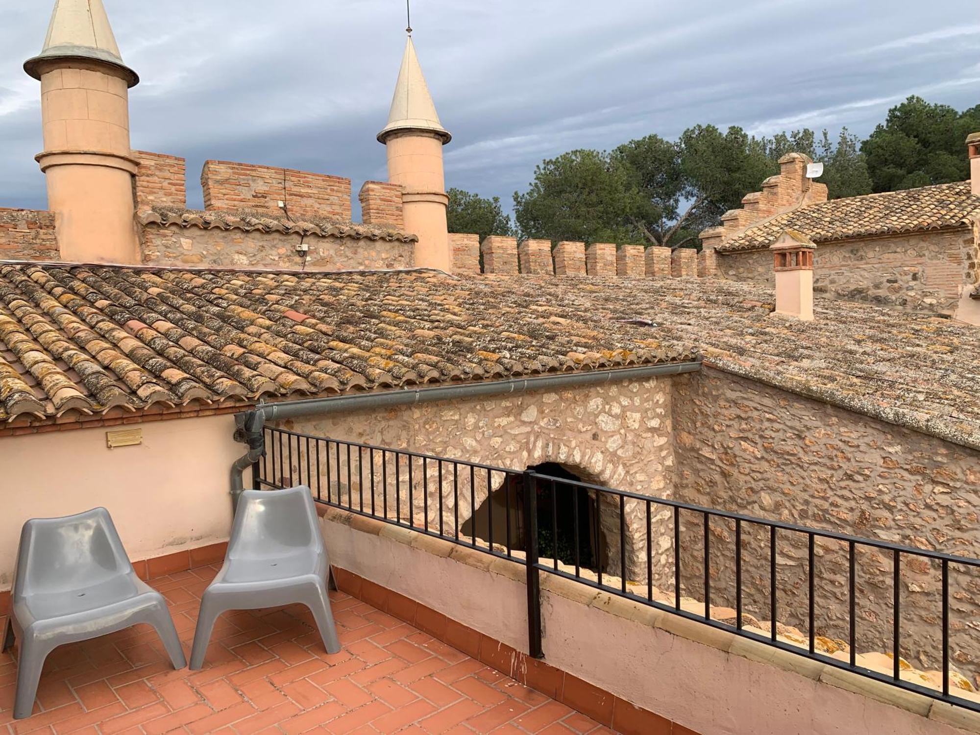 Castillo Con Piscina En Plena Sierra Calderona Segorbe Ngoại thất bức ảnh